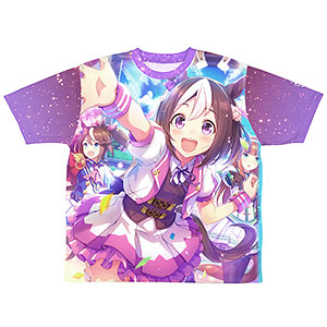 ウマ娘 プリティーダービー スペシャルウィーク 両面フルグラフィックTシャツ/M