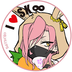 SK∞ エスケーエイト アニマルししゅうブローチ [Cherry blossom]