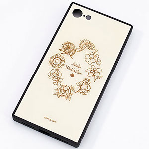 ヘタリアWorld★Stars ハードスマホケース フラワーデザイン iPhone7/8/SE