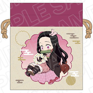 鬼滅の刃 巾着 竈門炭治郎 キャラプレ ver.[コンテンツシード]《在庫切れ》