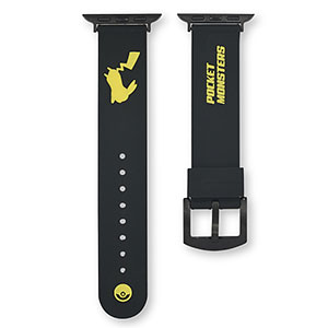 ポケットモンスター Apple Watch 41/40/38mm対応シリコンバンド ピカチュウ