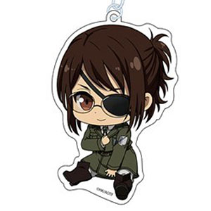 進撃の巨人 The Final Season ぺたん娘アクリルキーホルダーvol.1 ハンジ・ゾエ