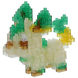 nanoblock(ナノブロック) NBPM_083 ポケットモンスター リーフィア ブリリアントシャイニングver.