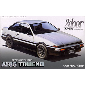 1/24 頭文字(イニシャル)D No.1 藤原拓海 AE86トレノ プロジェクトD