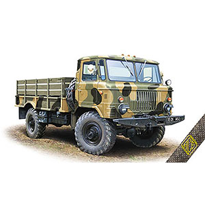1/72 露・GAZ-66軍用中型トラック プラモデル