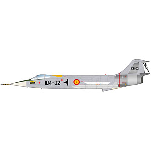 1/72 F-104G スターファイター “スペイン空軍 2017”
