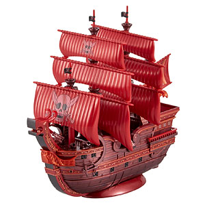 ワンピース 偉大なる船コレクション レッド・フォース号 「FILM RED」公開記念カラーVer. プラモデル