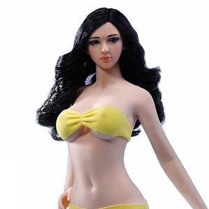 1/6 スーパーフレキシブル 女性シームレスボディ サンタン ミドル