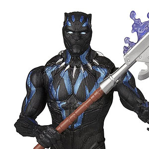 『ブラックパンサー』 ハズブロ アクションフィギュア 6インチ「ベーシック」ブラックパンサー(ヴィブラニウム・スーツ)