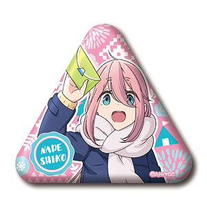 ゆるキャン△ さんかく型缶バッジ 犬山あおい[ワキプリントピア]《在庫