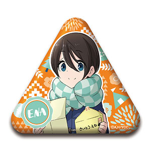 ゆるキャン△ さんかく型缶バッジ 犬山あおい[ワキプリントピア]《在庫