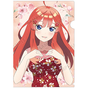 映画『五等分の花嫁』 描き下ろしイラスト 五月 桜ドレスver. クリアファイル