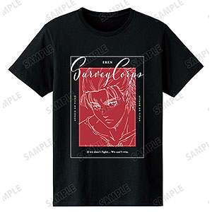 進撃の巨人 エレン 「戦わなければ勝てない」Tシャツ メンズ XL