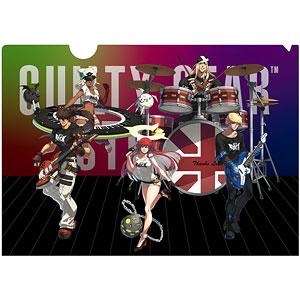 GUILTY GEAR -STRIVE- 描き下ろしイラスト LET’S ROCK 集合 バンドver. クリアファイル
