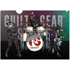 GUILTY GEAR -STRIVE- 描き下ろしイラスト SLASH！ 集合 バンドver. クリアファイル