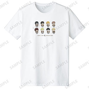 進撃の巨人 Tシャツ(ワンナイト人狼コラボドット絵ver.) メンズ L
