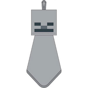 Minecraft ループタオル スケルトン