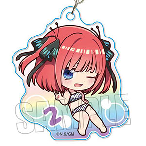 ぷかっしゅアクリルキーホルダー 映画 五等分の花嫁 中野二乃