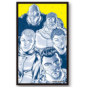 刃牙 塩ビ厳選ステッカー 死刑囚集合