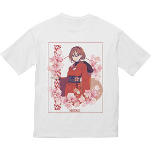 桜ミク 描き下ろしイラスト MEIKO Art by kuro BIGシルエットTシャツ ユニセックス S