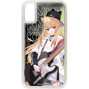 KMNZ LIZ ネオンサンドiPhoneケース KMNZ - 描き下ろしイラスト LIZ ギター演奏ver. ネオンサンド