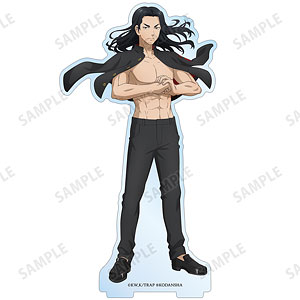 佐野万次郎　特大ダイカットアクリルスタンド　応援団服 中古】アクリルスタンド・アクリルパネル 佐野万次郎 描き下ろし