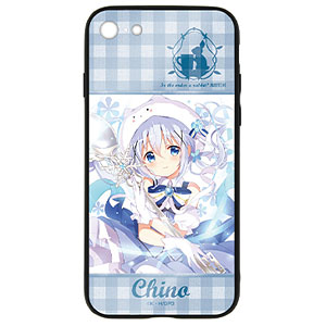 ご注文はうさぎですか？ BLOOM チノ 強化ガラスiPhoneケース/7・8・SE(第2世代)共用