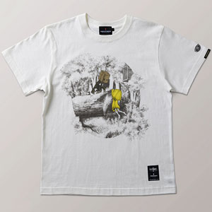 リトルナイトメア2 × TORCH TORCH/ モノとシックスのTシャツ バニラホワイト Mサイズ