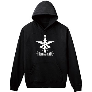 マギアレコード 魔法少女まどか☆マギカ外伝 プロミストブラッドロゴ パーカー レディース XL