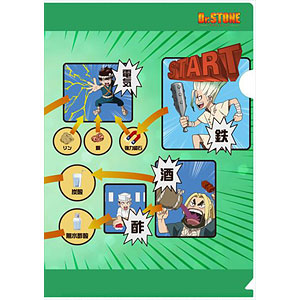 Dr Stone クリアファイルロードマップ 携帯電話 エムズファクトリー 在庫切れ