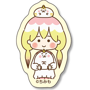ちみも ダイカットステッカーミニ 鬼神めい