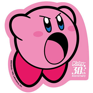 星のカービィ 30th ダイカットステッカー (22)すいこみ