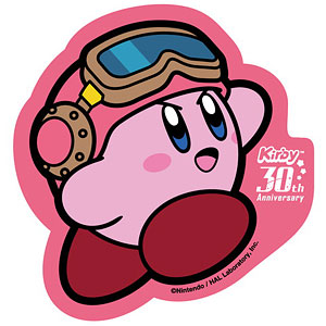 星のカービィ 30th ダイカットステッカー (28)桃球発進！