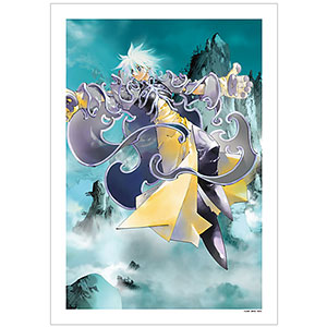 封神演義 太公望＆王天君 カラー版21巻扉絵イラスト A3マット
