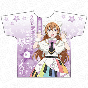 ラブライブ！虹ヶ咲学園スクールアイドル同好会 フルグラフィックTシャツ 三船栞子 Colorful Dreams！ Colorful Smiles！  ver《在庫切れ》