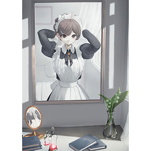 GAKAKUコレクション「メイドさん14種」B2タペストリー02 栞しい(ヴィクトリア朝時代・午後のメイドさん)