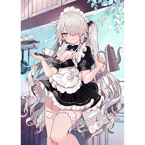 GAKAKUコレクション「メイドさん14種」B2タペストリー08 さく之輔(フレンチメイドさん)