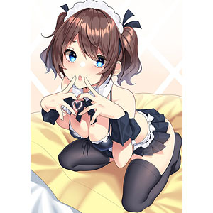 GAKAKUコレクション「メイドさん14種」B2タペストリー10 ねぶそく(水着メイドさん)
