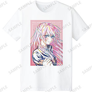 TVアニメ『可愛いだけじゃない式守さん』 ティザービジュアル Ani-Art Tシャツ レディース S
