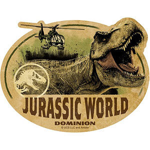 ジュラシックワールド 新たなる支配者 JURASSIC WORLD DOMINION トラベルステッカー T.REX