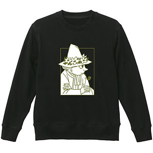 スナフキンブラックL ムーミン スナフキン トレーナー メンズ L[アルマビアンカ]《在庫切れ》