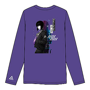 『攻殻機動隊 SAC_2045』 ロングスリーブTシャツ パープル M