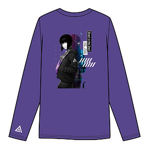 『攻殻機動隊 SAC_2045』 ロングスリーブTシャツ パープル XL