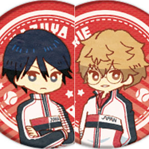 缶バッジ「新テニスの王子様」06/立海大附属中学校ver.レトロアート 8 