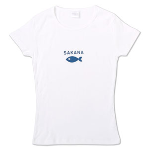 アニメ「サマータイムレンダ」 SAKANA Tシャツ レディース S