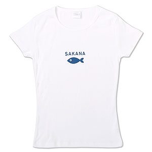 アニメ「サマータイムレンダ」 SAKANA Tシャツ レディース M