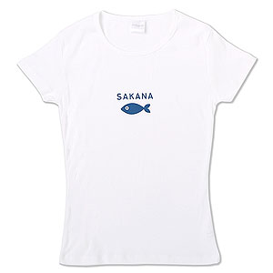 アニメ「サマータイムレンダ」 SAKANA Tシャツ レディース L