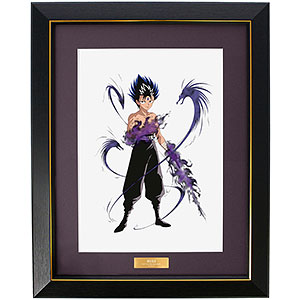 幽遊白書 描き下ろしイラスト 蔵馬 暗黒武術会ver. キャラファイングラフ TVアニメ『幽☆遊☆白書』 - 描き下ろしイラスト 妖狐蔵馬＆鴉 暗黒