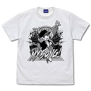 パリピ孔明 月見英子 Tシャツ /WHITE-XL