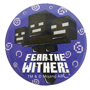 Minecraft 缶バッジ ウィザー